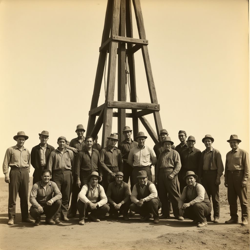 Descubrimiento de petróleo en Comodoro Rivadavia en 1907